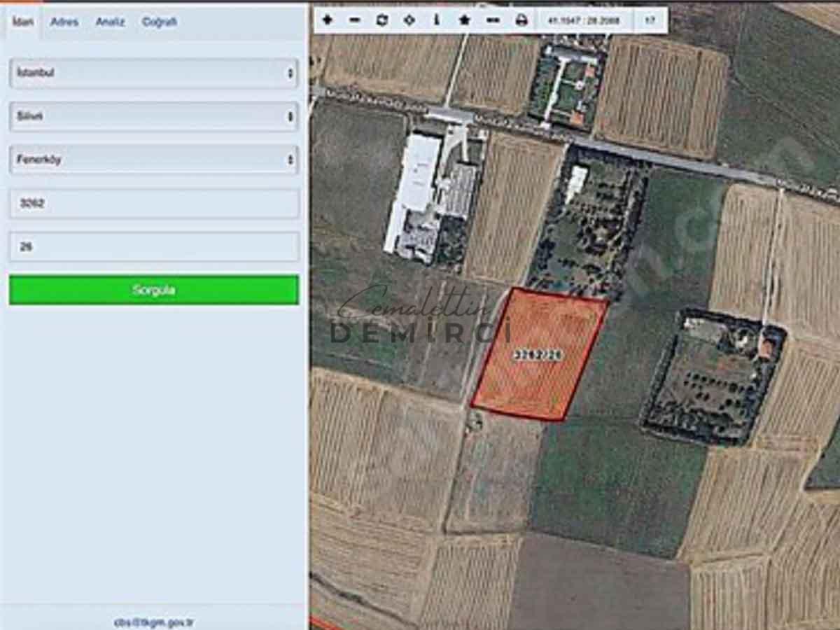 SİLİVRİ FENERKÖY EN İYİ KONUMDA TEK TAPULU SATILIK ARAZİ